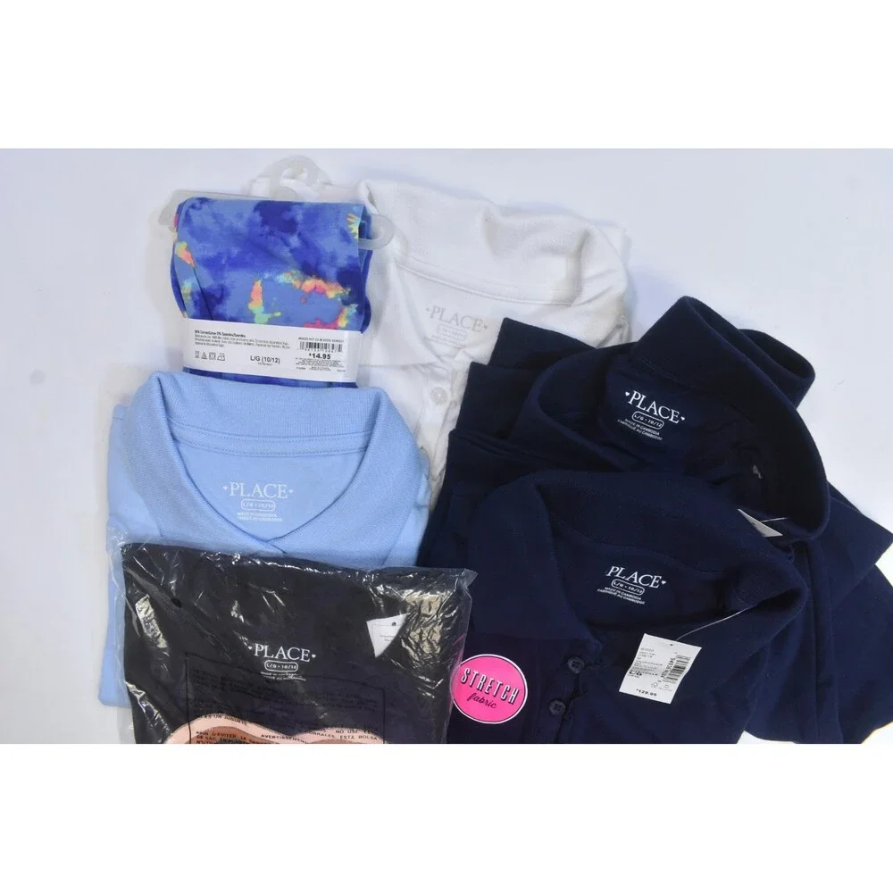 The Childrens Place Lot Of 12 Girls Size Large 10/12 Mixed Season Tops Bottoms